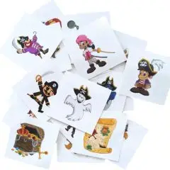 Pirat Tatoveringer - 99 stk. - 