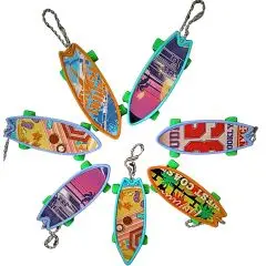 Mini Skateboard Nøglering - 50 stk. - 